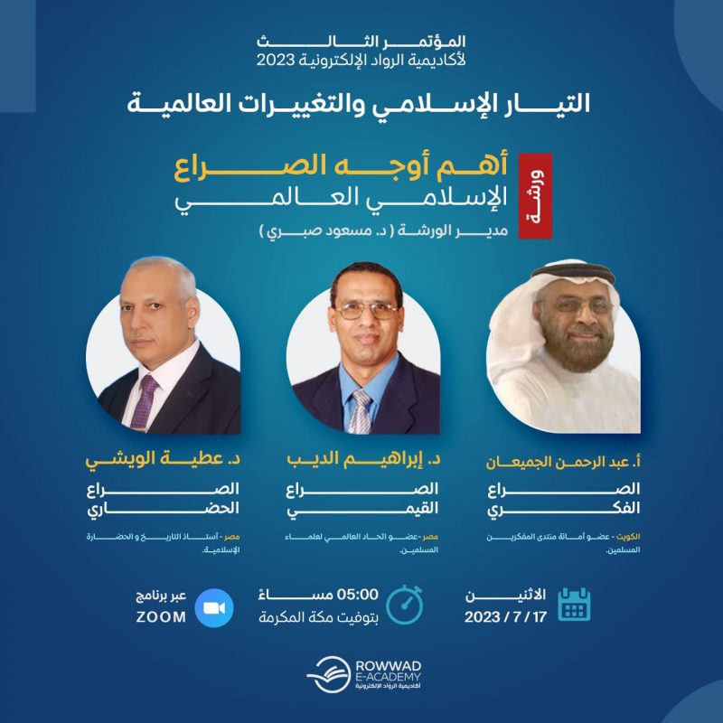 ورشة أهم أوجه الصراع الإسلامي العالمي