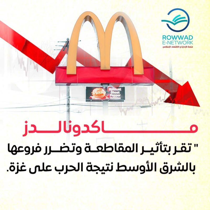 الخسائر الاقتصادية لشركة ماكدونالدز