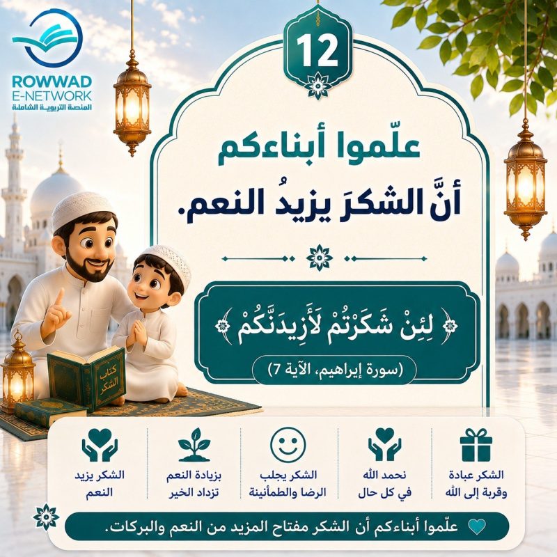 علِّموا أبناءكم